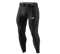 MEETYOO Leggings Hombre, Pantalón de Compresión Secado Rápido Pantalones Deporte Mallas Largas para Running Fitness Yoga