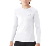 MEETYOO Maglia a Compressione per Ragazzi a Maniche Lunghe Maglietta Intima Sportiva Strato Base Top Camicia Traspirante ad Asciugatura Rapida adatta per correre e giocare a Basket