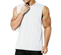 MEETYOO Ttirantes Hombre, Camisetas sin Mangas Running Tank Top Gym para Fitness Deportes Vest