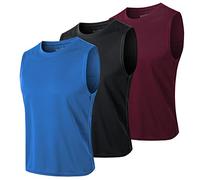 MEETYOO Ttirantes Hombre, Camisetas Sin Mangas Running Tank Top Gym para Fitness Deportes Vest