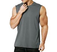 MEETYOO Camisetas Ttirantes Hombre, Camisetas sin Mangas Running Tank Top Gym para Fitness Deportes
