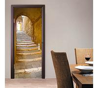 MeetYours Murales 3D Papel Pintado Autoadhesivo, Impermeable - Para Puertas 77x200cm