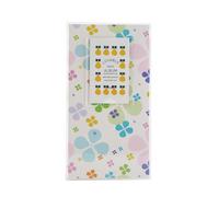 MEEVINWH Álbum de Fotos de 9 x 6,2 cm para 84 imágenes, páginas Premium gratuitas, Tapa Dura Duradera, Regalo Ideal para Amigos y Familiares, Recuerdo de álbumes de Recortes (Trébol de Cuatro Hojas)
