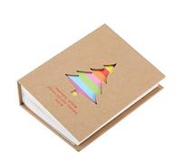 MEEVINWH Álbum de Fotos para Regalo, diseño Moderno, Capacidad para 100 Fotos 4R, Columna Vertebral Duradera, Protege y almacena imágenes para Amigos, compañeros de Clase, Clientes (árbol pequeño)