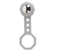 MEEVINWH Buscador magnético de vigas con fuerte succión, ahorro de energía, resistencia al impacto, diseño de orificio para colgar para detección de pared, detector de metales (Gris)