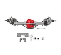 MEEVINWH Eje Portal,Carcasa De Aleación De Aluminio De Alta Resistencia,Engranaje Interno De Acero,Eje De Transmisión,Mayor Distancia Al Suelo,Para Coche Axial Scx10 1/10 (de color)