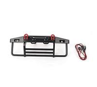 MEEVINWH Rejilla metálica de luz LED para coche RC SCX10 90046 1/10, acabado exquisito, agujeros de montaje de 40 a 43,5 mm, reemplazo directo, apariencia mejorada