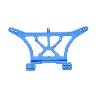 MEEVINWH Soporte de choque trasero de aleación de aluminio para Traxxas Slash 2WD, pieza de actualización con diseño portátil, combinación perfecta para modelos RC, resistente a (Azul)