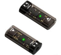 MeevrgR Adaptador de audio C a conector de auriculares de 3,5 mm, sin pérdidas, para juegos, llamadas de música, color blanco (madre marrón claro)
