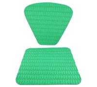 MeevrgR Almohadilla antideslizante para kayaks y tabla de remo, cojín de asiento de espuma EVA con patrón de agarre de diamante, 41 x 38 cm, verde