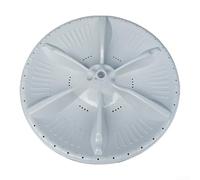 MeevrgR Base giratoria de repuesto para lavadora, 37,5 cm, disco agitador de 11 dientes, compatible con aparatos de cisne, color blanco