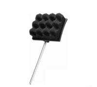 MeevrgR Batidor de pedal de tambor con espuma de doble capa y cuerpo de metal reforzado | Sonido de patada consistente, construcción para pedales de bombo (B)