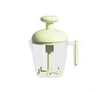 MeevrgR Batidor manual de huevos con mecanismo de prensa semiautomático, batidor de mano con boquilla de filtro integrada para hornear, herramienta de cocina, mango ergonómico, blanco, verde y rosa