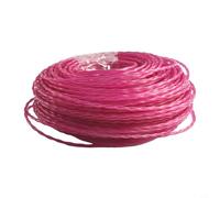 MeevrgR Bobina de línea de repuesto para desbrozadoras Bosch, material de nailon de corte eficiente, compatible con 18V-33 GFR 18V-23, forma en espiral, color naranja