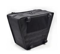 MeevrgR Bolsa trapezoidal de gran capacidad para cuadro de bicicleta de montaña, tela Oxford 1680D con acolchado que absorbe los golpes, negro, 22 x 40 x 27 cm