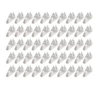 MeevrgR Bolsas para llaves, ganchos de pared dura, 50 unidades, adecuados para la oficina y el hogar, para que tus marcos de fotos se mantengan en su lugar, cuelga tu artículo de forma segura (para M)