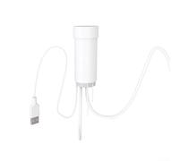 MeevrgR Bomba de drenaje de aire acondicionado USB, detección automática de agua, 5 V, funcionamiento silencioso, elevación de 15 m, instalación sin perforación, incluye cubo de agua