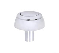 MeevrgR Botón de descarga de inodoro para Siamp Storm 33A, botón cromado para agujeros de cisterna de 38 a 44 mm, tamaño doble (B)