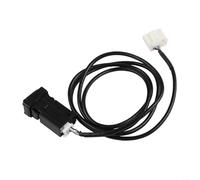 MeevrgR Cable de 20 pines e interfaz AUX para modelos Toyota 2007 2008 2009, adaptador de entrada de audio para sistema estéreo de coche y reproducción de música