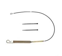 MeevrgR Cable de barrena de tracción superior 06900438 para Ariens Classic 24E, compacto 20/24, para Sno-Tek ST24LE y ST28LE de 27 pulgadas de longitud, extremo de resorte ajustable