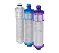 MeevrgR Cartucho de filtro de grifo de cocina, purificación eficiente de agua de carbón activado, duradero, fácil de instalar para agua potable segura (JF-21 azul)