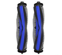 MeevrgR Cepillo de rodillo de aspiradora robot de repuesto para Ecovacs para Deebot X9 Pro para Omni Nylon y plástico cepillo principal fácil instalación (paquete de 2)