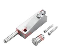 MeevrgR Cerraduras de puerta de aleación de zinc, cerradura de cerrojo de puerta, puerta de 20 x 5 x 5 cm, aleación de zinc de vidrio, adecuada para oficina y hogar, manteniendo un rendimiento