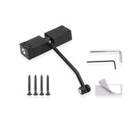 MeevrgR Cierrapuertas hidráulico resistente hecho de acero inoxidable resistente, adecuado para exteriores e interiores, mejorando así tu comodidad diaria