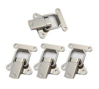 MeevrgR Cierre de palanca de acero inoxidable fiable para 4 piezas de acero inoxidable fiable que puede durar mucho tiempo. Diseñado para un uso duradero con una durabilidad adecuada y consistente