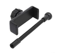 MeevrgR Clip de manguera para trípode para smartphone, soporte flexible para transmisión en vivo, se adapta a teléfonos de hasta 8,5 cm de ancho (A)