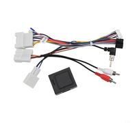 MeevrgR Conector de alimentación compatible con Toyota con sistema Canbus, instalación rápida, anticorrosión para actualización de radio Android