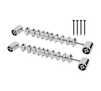 MeevrgR Contador de futbolín de mesa, unidad de puntuación de 10 números para futbolín, tejo y hockey de aire, marcador de plástico con números transparentes, paquete de 2