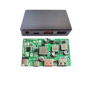 MeevrgR Controlador de carga solar USB-C PD de 60 W con entrada de 6 a 28 V, salida tipo C de 5 a 20 V, carga rápida para fuente de alimentación al aire libre, compatible con múltiples protocolos