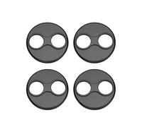 MeevrgR Cubierta de motor de drones para DJI Mini 4 Pro para Mini 3 Pro para Mini 3SE, protección de aleación de aluminio, ligera, evita escombros y daños (negro)