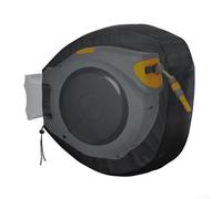 MeevrgR Cubierta retráctil para manguera de jardín, lona recubierta de poliéster Oxford 420D, cubierta impermeable para carrete de manguera de protección solar para herramientas de jirafa y más