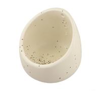 MeevrgR Cuenco pelador de hierbas de cerámica para hierbas frescas, taza peladora de hojas de resina con agujeros de varios tamaños, utensilio de cocina para albahaca y perejil, 10 x 10 x 10 cm, verde