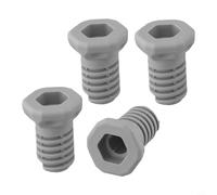 MeevrgR DC61-03128A Patas y pies niveladores para secadora, paquete de 4 piezas de repuesto para lavadora Samsung, plástico duro, antivibración, reducción de ruido