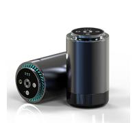 MeevrgR Difusor de aromaterapia 2 en 1 para coches con efecto de proyección de estrellas y luces que cambian de color para una conducción relajada (C)