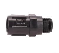 MeevrgR Dispositif de contrôle de pression d'irrigation goutte à goutte évalué à 30 PSI avec raccords d'entrée et de sortie filetés de 1,9 cm