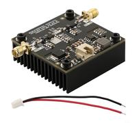 MeevrgR Dispositivo de amplificación de potencia RF para mejora de señal de 0.5-800MHz, salida de 36dBm, compatibilidad de voltaje amplio para aplicaciones VHF UHF