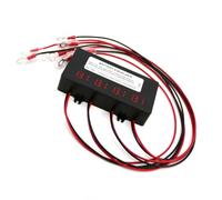 MeevrgR Ecualizador de batería con pantalla LED de 24 V y 48 V para equilibrador de voltaje de carga y descarga, 2 x 12 V compatible con batería de serie, protección de polaridad inversa, corriente de