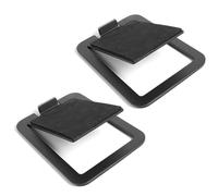 MeevrgR Elevated Desktop Monitor Riser 2pcs Speaker Stands 2pcs Metal Elevated Desktop Resultando en una calidad de sonido mejorada proporcionando una experiencia de escucha más agradable