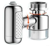 MeevrgR Extensor de grifo giratorio de 360° con 4 modos de agua | Aireador de filtro de agua para cocina y baño, ajuste, giro de 1080° (D)
