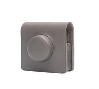 MeevrgR Funda de piel sintética con correa ajustable para Instax Wide para un ajuste cómodo EVO con protección total para tu cámara, como lo muestra la imagen, Grey