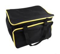 MeevrgR Funda de transporte para Wagner para limpiador de vapor spraytech C900134, bolsa de almacenamiento portátil con múltiples bolsillos para accesorios, tela 600D resistente, amarillo y negro