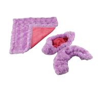 MeevrgR Fundas para patines de hielo con protector de toalla para patines de hockey artístico, protector de poliéster que absorbe la humedad con ajuste elástico, par, morado, S