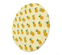 MeevrgR Fundas reutilizables de algodón para cuencos de fermentación para elaboración casera y yogur, lavable a prueba de polvo para tapa de tapa para tarros de pan de masa madre, amarillo, paquete de