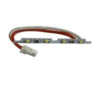 MeevrgR Instrument Cluster LCD Retroiluminación para Lifan X60 - Lámpara de pantalla LED blanca, carcasa ABS, sustituye a la luz de la pantalla del odómetro tenue o muerto