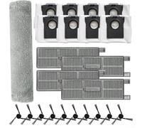 MeevrgR Juego completo de filtros de aspiradora, paño de fregona, bolsas de polvo y cepillos laterales para Mova Z5/Z5 Pro/Z50 Ultra/Z50 (B)