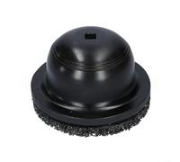 MeevrgR Juego de amoladora de cubo de rueda resistente, con vástago cuadrado de 1/2 pulgada, herramienta de eliminación de óxido de alta velocidad para taller de coche, mantenimiento profesional, para